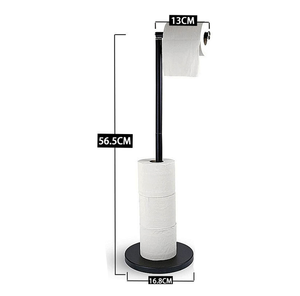 <span class=keywords><strong>Portarrollos</strong></span> <span class=keywords><strong>de</strong></span> cocina <span class=keywords><strong>de</strong></span> acero blanco <span class=keywords><strong>de</strong></span> nuevo diseño, estante <span class=keywords><strong>de</strong></span> papel <span class=keywords><strong>de</strong></span> <span class=keywords><strong>pie</strong></span> para uso duradero en el baño, <span class=keywords><strong>portarrollos</strong></span> <span class=keywords><strong>de</strong></span> papel higiénico - Product Image 6
