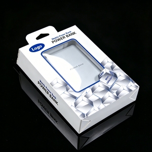 Window PVC Rectangular Packaging <b>Box</b> Custom Power Bank PVC Folding <b>Box</b> for Phone Case <b>Display</b> Packaging 0.3-0.5mm Thickness - Product Image 4