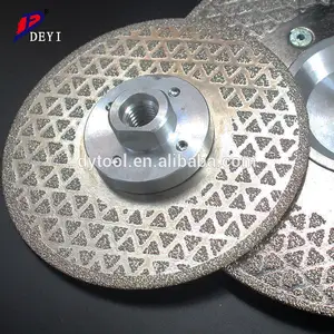 Jantes de 230 milímetros vacuum soldadas Diamante rebarbadora uso circular lâmina de serra disco de corte de moagem de mármore