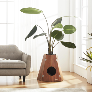 Modern Home Decor Wooden <strong>Cat</strong> <strong>Litter</strong> <strong>Cabinet</strong> &amp; Hidden <strong>Cat</strong> <strong>Litter</strong> Box Furniture <strong>Cat</strong> <strong>Litter</strong> Accessories - Product Image 3
