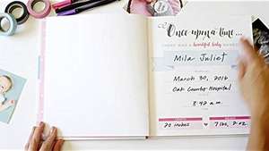 ألبوم صور صندوق تذكارات مخصص كتاب ذاكرة الطفل عن السنوات الخمسة الأولى كتب مذكرات ملحوظ نمو إسباني - Product Image 3