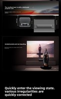 Projecteurs vidéo intelligents JMGO O3 Ultra courte focale 4K DLP Projecteur Android Laser tricolore pour la maison