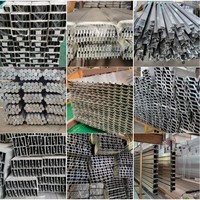 Profil en alliage d'aluminium T5 série 6063 personnalisé avec traitement profond anodisé