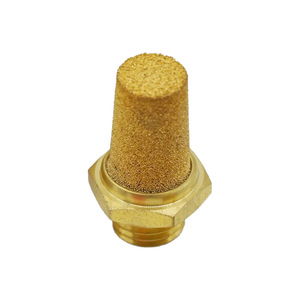 ตัวลดเสียงรบกวนทองแดงสำหรับข้อต่อลม BSL-01 1/4 นิ้ว พร้อมฟังก์ชั่นเก็บเสียง - Product Image 1