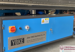 Machine de découpe de verre CNC Ybke 3660x2440mm 3-19mm, traitement automatique du verre trempé 380V - Product Image 6