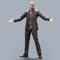 Figura de Acción de Lex Luthor de la Película Superman de DC, Escala 1/9, 19 cm/7.6 Pulgadas, Modelo Original Auténtico, Juguete Coleccionable, Regalo