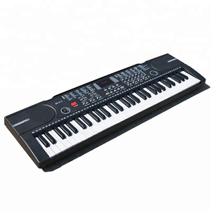 61 key organ điện tử đàn <span class=keywords><strong>Piano</strong></span> cho trẻ em người mới bắt đầu 5 Bộ gõ 10 bản demo bài hát tấm âm nhạc đứng nhạc cụ để bán - Product Image 2