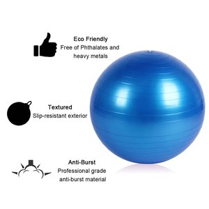 LXYYG-05 Balón de Ejercicio Profesional Personalizado <span class=keywords><strong>para</strong></span> Equilibrio, Estabilidad, Fitness, Yoga, Pilates, Balón de Parto <span class=keywords><strong>para</strong></span> Embarazo - Product Image 4