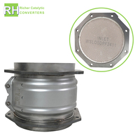Auto Exhaust System Catalytic Converter DPF diesel Particulate Filter for Isuzu 4JJI/4HK1 Truck Parts Ceramic Catalyst 898036810