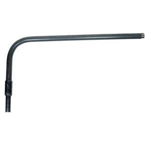 Raccordo di Transizione Curvo Filettato Rivestito per Gas, Diametro 32 x 1 Pollice, Lunghezza 52,2 cm, Connettore per Tubi Idraulici - Product Image 1