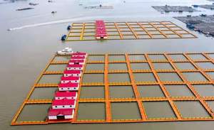 Dites adieu aux structures provisoires – optimisez votre biomasse avec notre système de cages à poissons en HDPE conçu avec précision. - Product Image 1