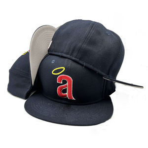 Casquettes personnalisées unisexes 2512 en gros, style hip-hop, pour l'extérieur, broderie 3D, sport, 6 panneaux, pour enfants, de marque - Product Image 3