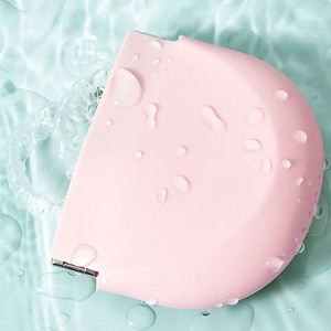 Étui de rangement transparent en silicone pour appareils dentaires, étiquette privée en gros, sac à pince pour appareils dentaires - Product Image 5