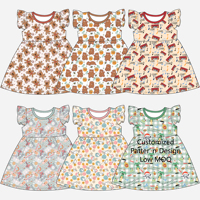 Combinaison à manches volantées pour filles, ensembles de vêtements pour enfants, pyjamas en bambou, produits pour bébés en bambou doux, robe décontractée pour enfants