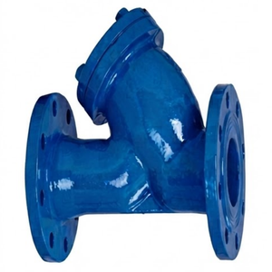 Válvula de Filtración Industrial Tipo Y de Hierro Fundido ANSI 150LB con Malla de Acero Inoxidable - Product Image 3