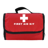 Kit de Primeros Auxilios Plegable Deportivo de Supervivencia, 137 Piezas, Kit Médico de Emergencia Familiar y de Viaje, Suministros Portátiles para el Cuidado de Heridas, Venta al Por Mayor