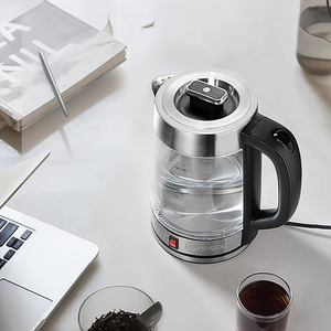 กาต้มน้ำไฟฟ้าแก้วใส 1.7 ลิตร รักษาความร้อน ปิดอัตโนมัติ ใช้ในบ้าน - Product Image 3