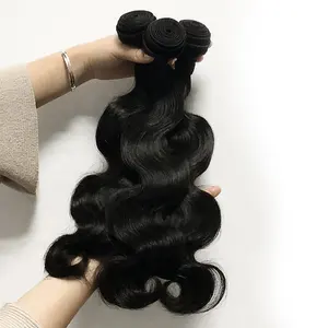 2024 NEW hot selling Brazilian hair 14A body wave hair bundle cuticle aligned 100%human hair for beautiful woman