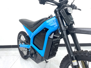 Motocicleta Todoterreno de 115 km/h con Motor Central sin Escobillas, Batería de Litio de 96 V, Motocicleta de Montaña para Adultos - Product Image 3