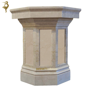 Cruz Sagrada Religiosa Personalizada, Bautismo en Catedral de Mármol para Iglesia Católica, Bautisterio de Piedra Natural, Fuente Bautismal - Product Image 4