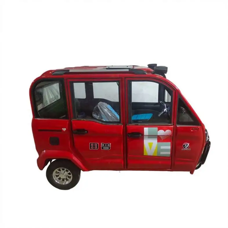 Cheap Steering Fuel European Standard Electric Tuk For Sale Mobile Juice Auto-Rickshaw