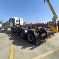 Camion benne à benne basculante électrique FAW JH6 6x4, batterie lithium 265 CV, pour déchets, avec benne amovible conteneurisée, Euro 6