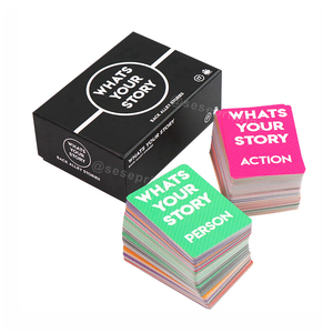 Prix d'usine jeu de cartes couleur créer un jeu de cartes avec insertion de boîtes supérieure et inférieure Services d'impression - Product Image 3