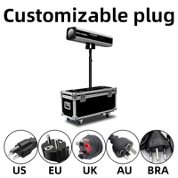SHTX Projecteur de Poursuite Professionnel Haute Puissance 880W LED avec Flight Case et Lumière de Suivi 350W