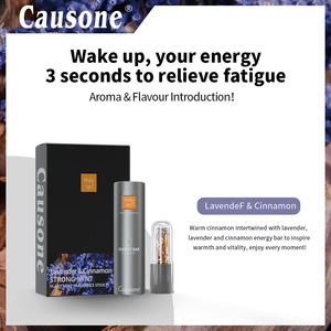 Floral Mint Essential Oil Nasal Sticks for Stress Relief Prevent Drowsiness-Refreshing Scent Easy Breath - Product Image 2