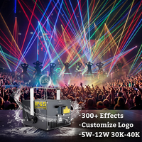 Projecteur laser RGB programmable pour extérieur IP65 8w 10w 12w pour mariage, DJ, fête
