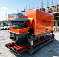 Pompe à béton diesel économique pour travaux de dalle de garage souterrain et sous-sol