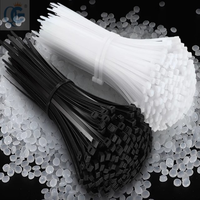 Cable Ties Wrap Nylon Cable Zip Ties White Black Self-locking Plastic Nylon Cable Ties