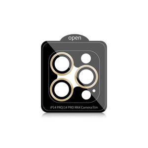 Protecteur d'écran d'objectif de caméra de téléphone pour <span class=keywords><strong>iPhone</strong></span> 16 <span class=keywords><strong>plus</strong></span> 15 14 13 Pro Film de verre trempé d'objectif anti-rayures - Product Image 4