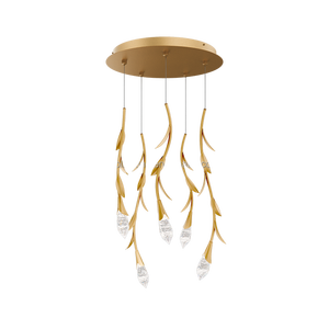 लिविंग रूम विला सीढ़ी के लिए समकालीन क्रिस्टल फूल आकार लंबे समय तक चलने वाले कमरे विला सीढ़ी के लिए - Product Image 4