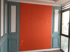 Ev veya otel için Modern 3D deri oyma duvar panelleri yüksek kaliteli su geçirmez 3D zemin zarif dekoratif duvar sanatı - Product Image 5