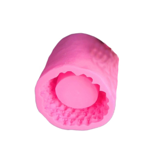 Moule en silicone personnalisé en forme <span class=keywords><strong>de</strong></span> crâne d'Halloween 3D cylindrique pour pot <span class=keywords><strong>de</strong></span> fleurs DIY - Product Image 4