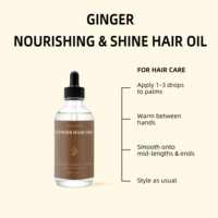 Minyak Pertumbuhan Rambut Jahe Murni Perawatan Menutrisi Kulit Kepala Aromaterapi Perawatan Rambut 100ml Kemasan Grosir