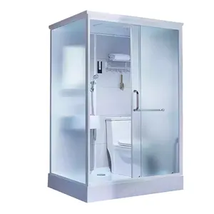 도매 조립식 욕실 포드 화장실 실내 모듈 완료 모든 조립식 욕실 포드