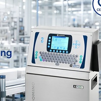 Machine de codage par lots de codes-barres Domino A120 de haute qualité industrielle, imprimante à jet d'encre continu, imprimante CIJ portable