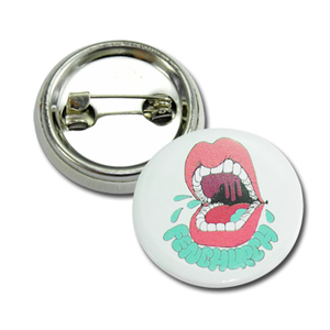 Badges ronds, matières premières, badges en plastique et acrylique vierges pour sublimation personnalisée - Product Image 1