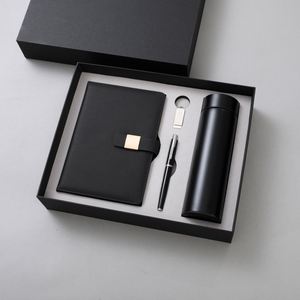 Custom Corporate Gift <b>Set</b> Luxury Vacuum Cup <b>Notebook</b> Executive Kits Business Promotional With Box Commemorative - Product Image 1