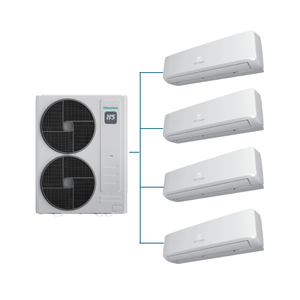 Aire Acondicionado Central Hisense AVS-28HJDTD de Pared con Autolimpieza, Alta Eficiencia, Uso Comercial y Doméstico, 5800-28700 BTU - Product Image 2