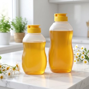 Bouteille en PP <span class=keywords><strong>de</strong></span> qualité alimentaire 280 ml 425 ml facile à presser, distributeur durable avec bouchon à clapet pour les contenants <span class=keywords><strong>de</strong></span> moutarde, <span class=keywords><strong>de</strong></span> ketchup et <span class=keywords><strong>de</strong></span> pâte <span class=keywords><strong>de</strong></span> sésame - Product Image 6