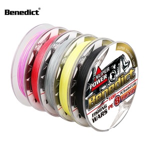 Chất lượng cao 6LB 300lbs multifilament PE bện dây câu 100m nhà sản xuất bán buôn PVC gói hộp cho dòng Hồ câu cá - Product Image 3