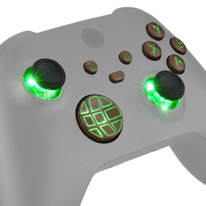 Multi-colors D-pad Thumbsticks Start Back SYNC ABXY Buttons DTF 