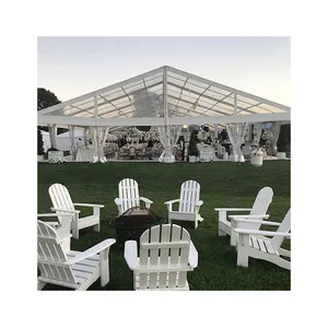 Wedding Tent Large Capacity Elegant For Event Luxury Fashion Customized Tent Waterproof PVC Transparent Marriage Tent