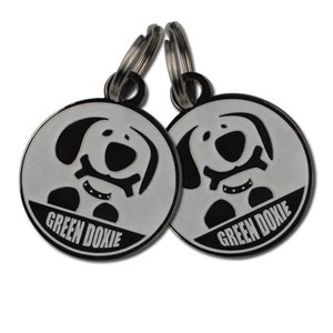 Dễ Thương Vòng Kim Loại Hợp Kim Pet ID Tag Cho Chó Mềm Men Logo Dập Kỹ Thuật Lụa Màn Hình In Ấn Thủ Công Kim Loại Thủ Công Mỹ Nghệ - Product Image 4