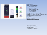 Haute précision 0.1pH Portable PH-mètre EC mètre fonction multifonction utilisation industrielle matière plastique OBM/ODM personnalisation