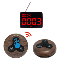 433MHz Sans Fil Café Club Restaurant Service Serveur Trois touches Appel Émetteur Bouton