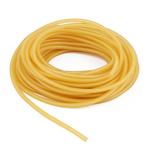 Tube en latex pour fitness, jaune doré, diamètre intérieur 1,5 mm, diamètre extérieur 3 mm, pour équipement d'exercice et mise en forme du corps - Product Image 4